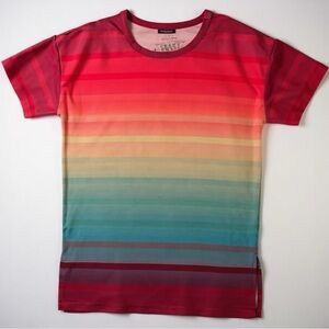 Crazy Train Colorful Gradient Blouse